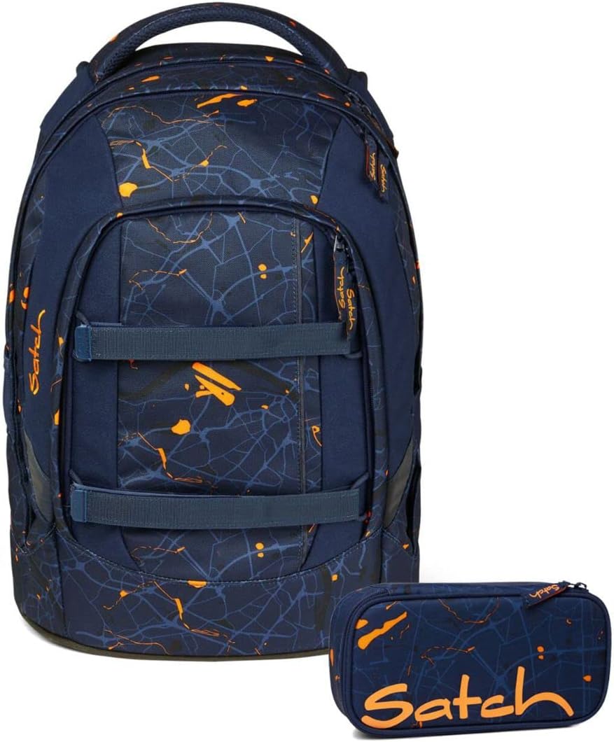 Schulrucksack mit Schlamperbox, Urban Journey
