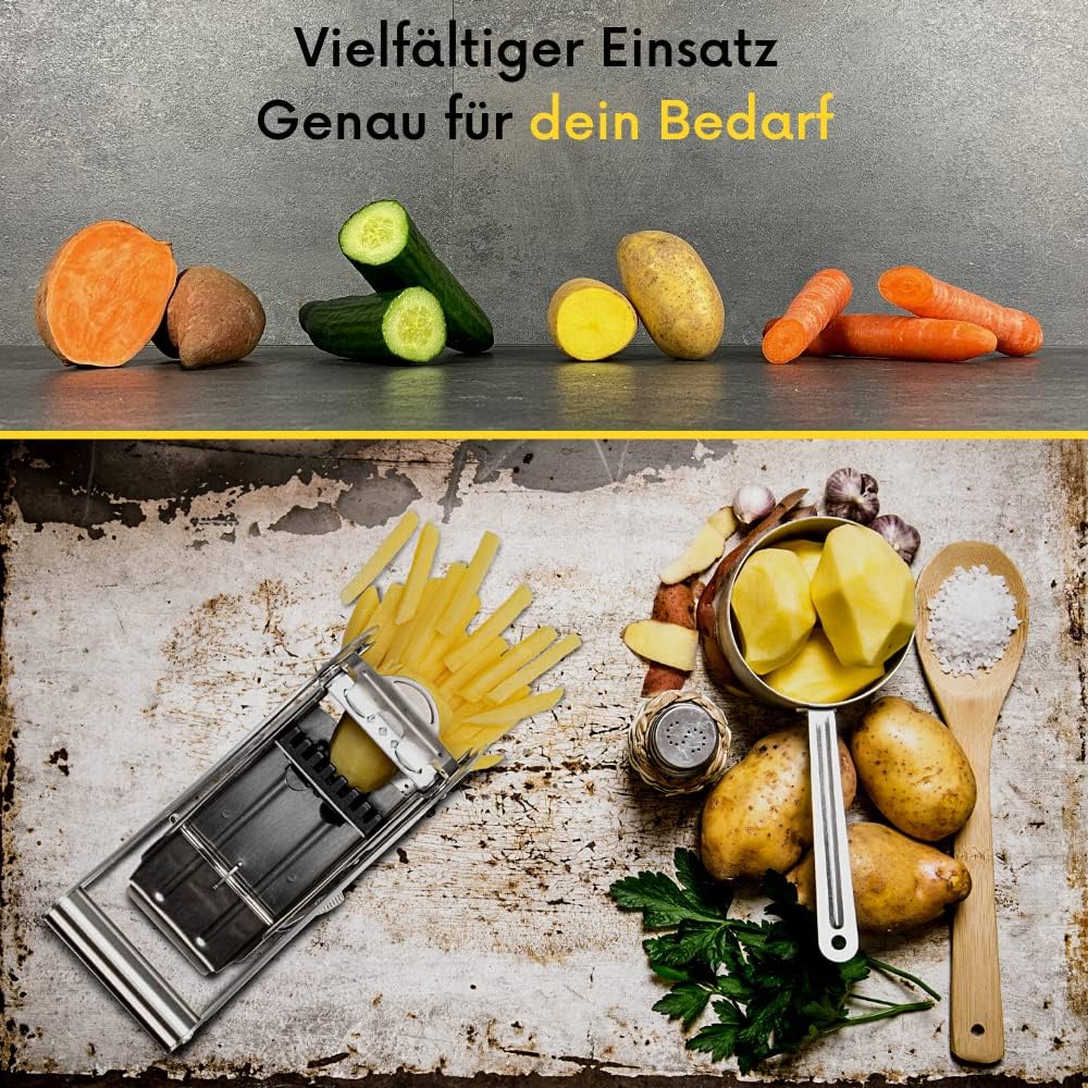 Pommesschneider mit 2 Schneidegrössen