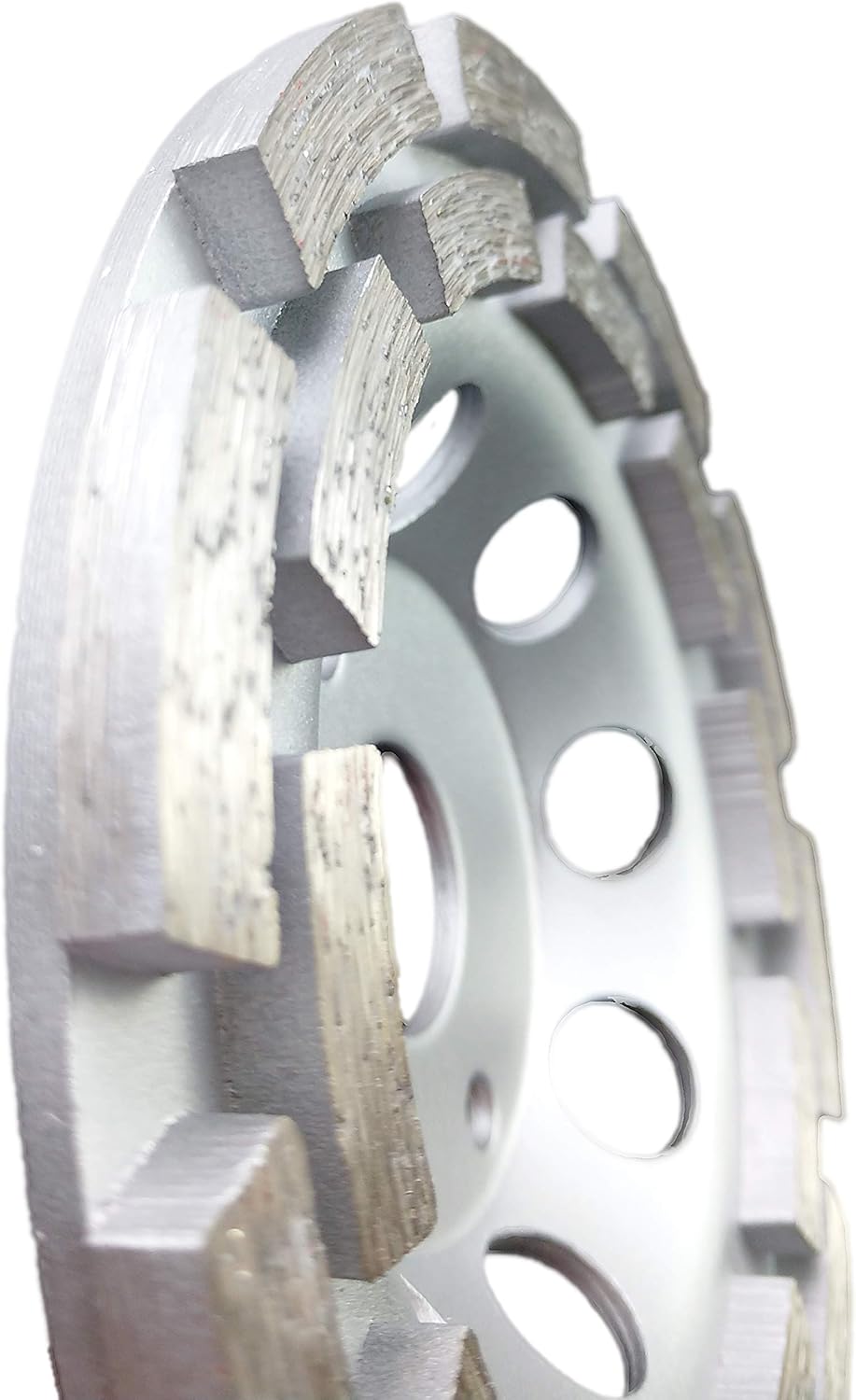 Betonschleifer-Set 191W06 mit Staubabsaugung und Diamantschleiftopf, 11.000 U/min
