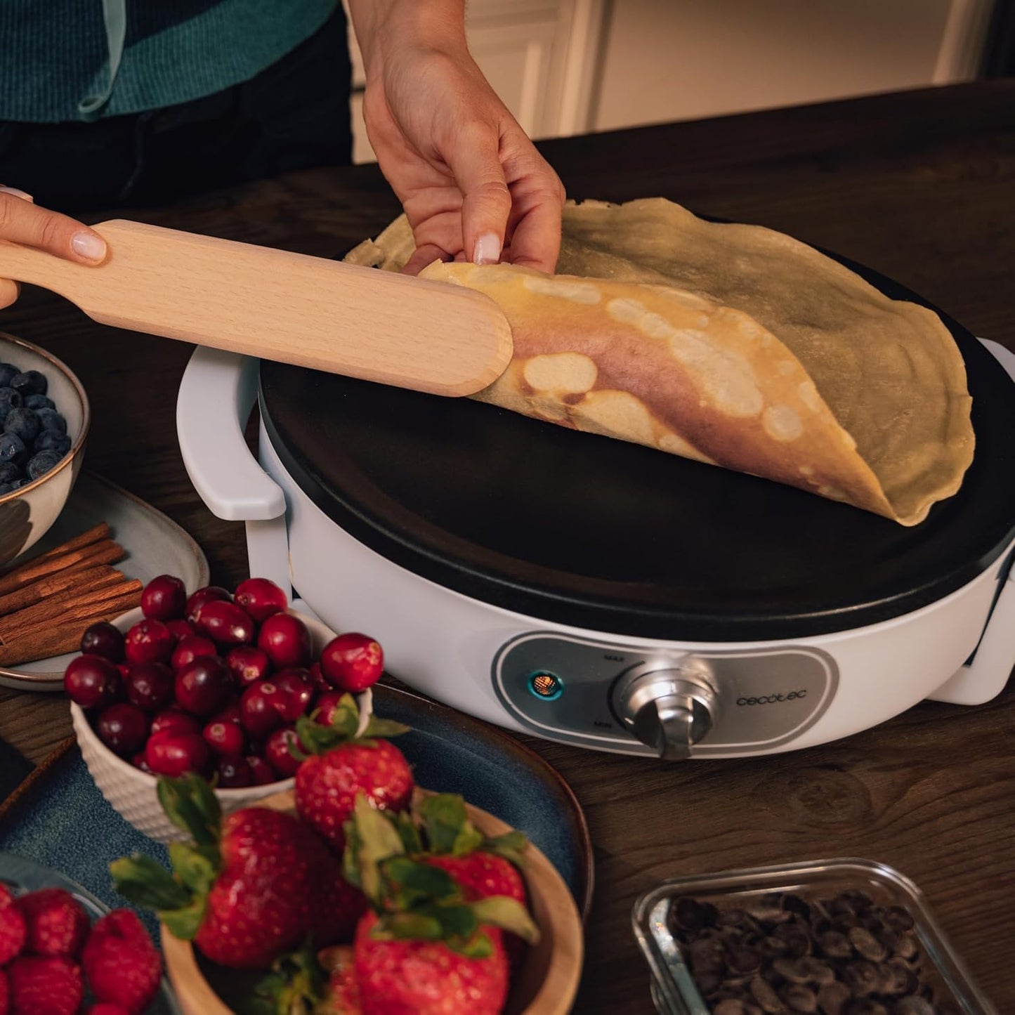 Elektrische Crêpes-Maschine Fun Creepy, Modern