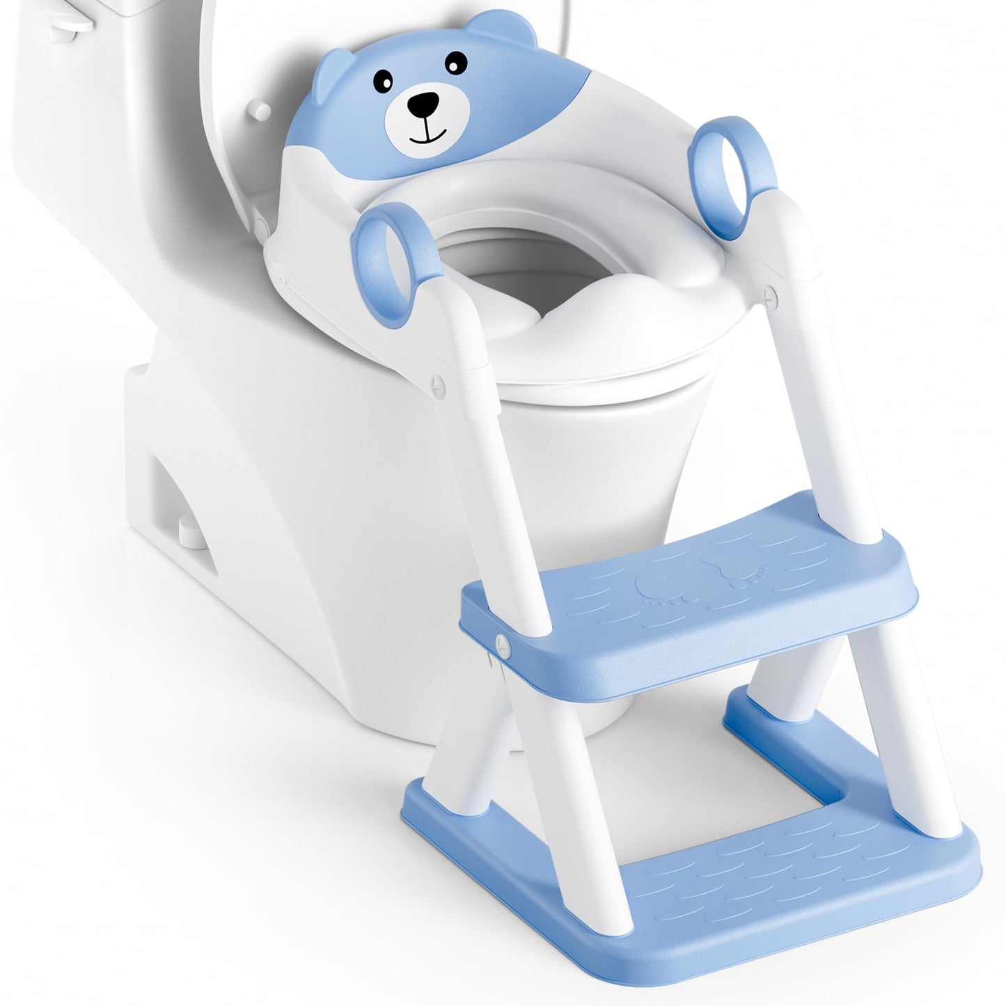 Kindertoilettensitz mit Leiter