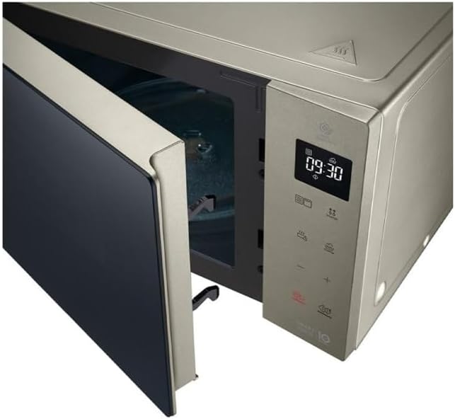 MH6535NBS Mikrowelle mit Grill & Smart Inverter Technologie, Noble Steel