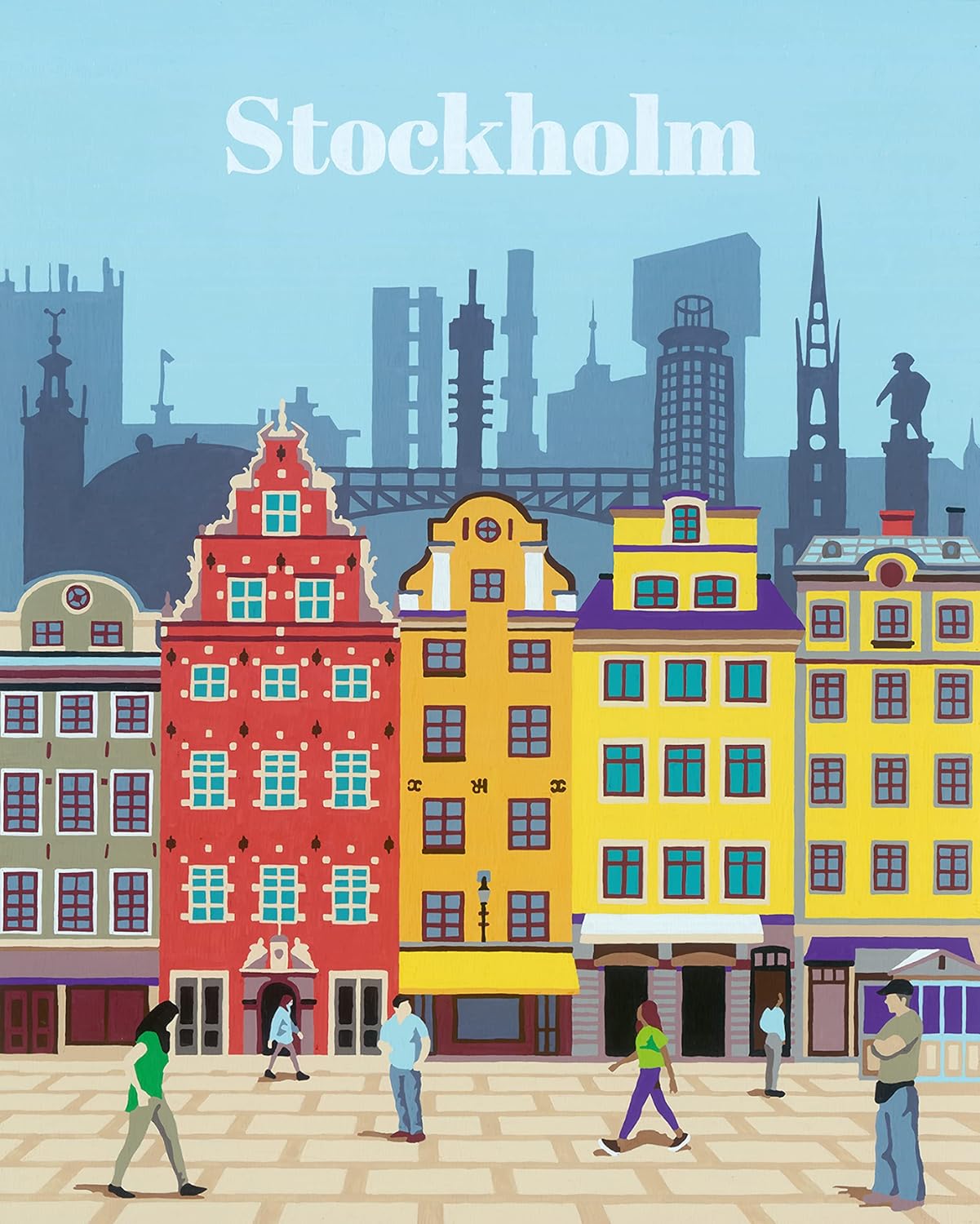 CreArt Colourful Stockholm