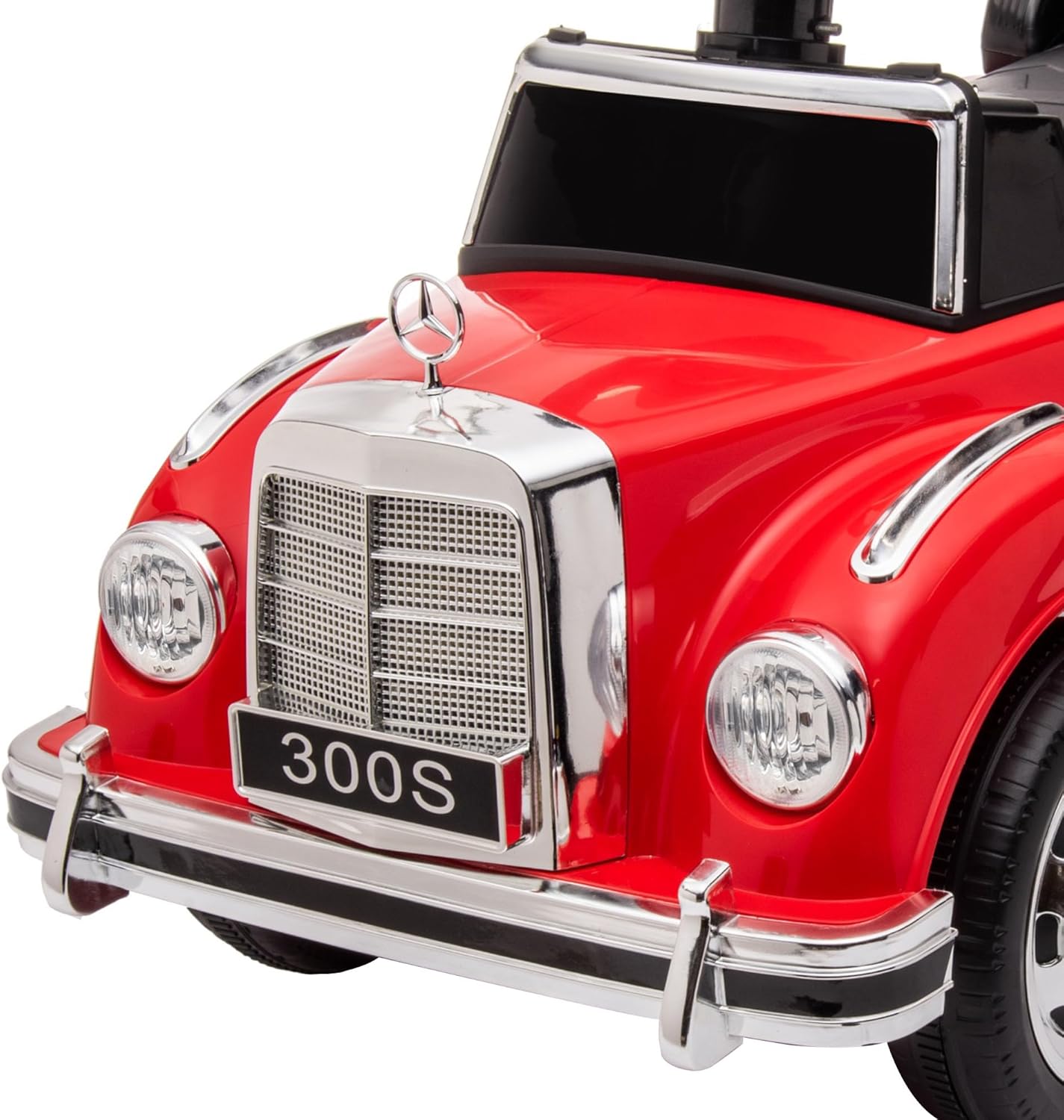 Rutschauto mit Kippschutz, Rot