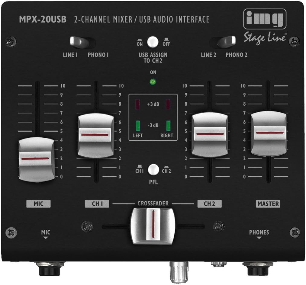 MPX-20USB DJ-Mischpult