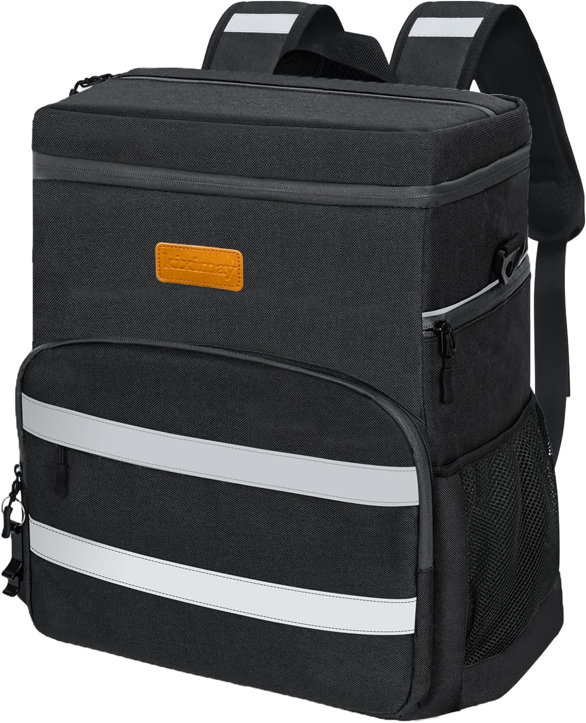 Faltbare Kühltasche für Picknick & Camping, Schwarz