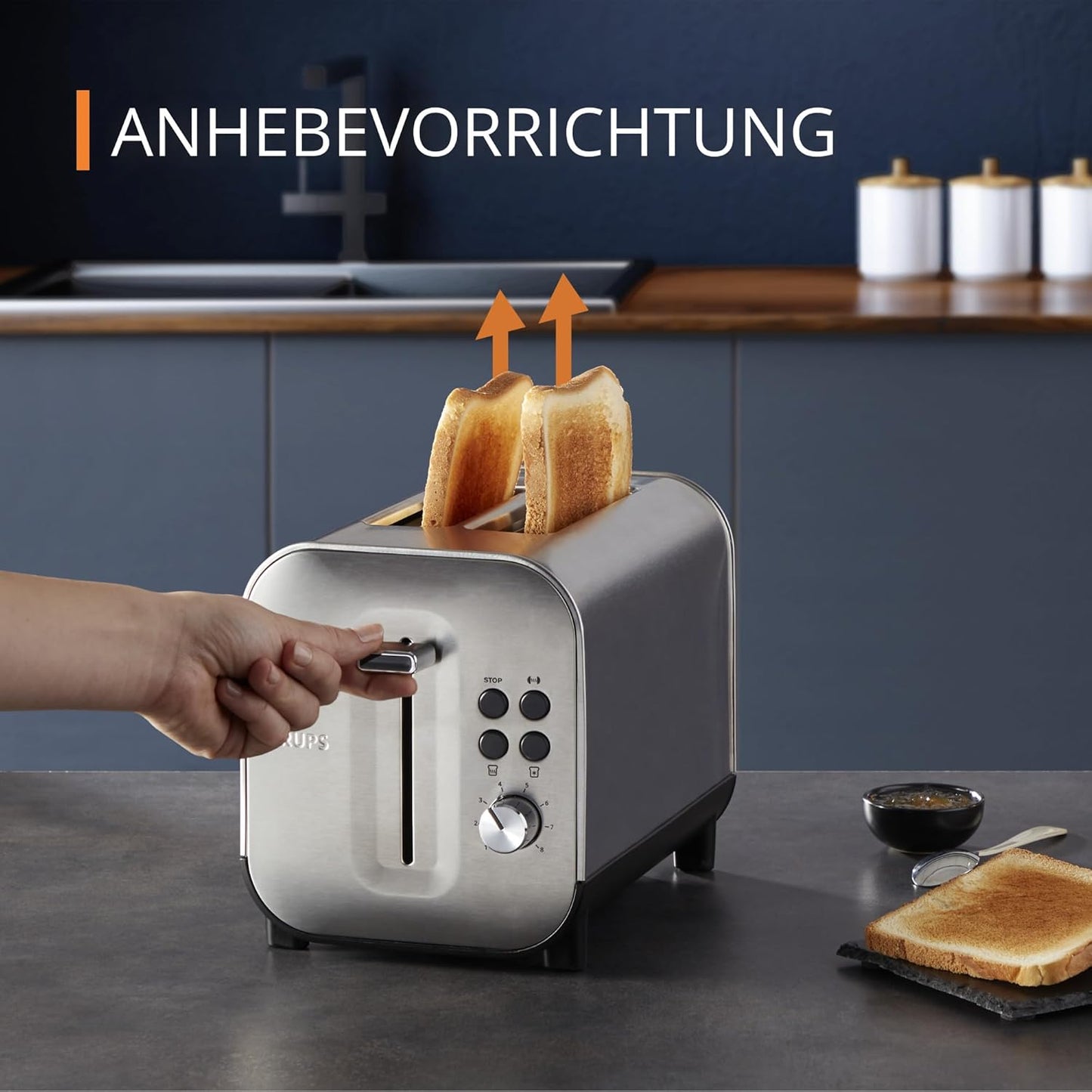 Excellence Toaster mit 8 Bräunungsstufen, KH682D Excellence