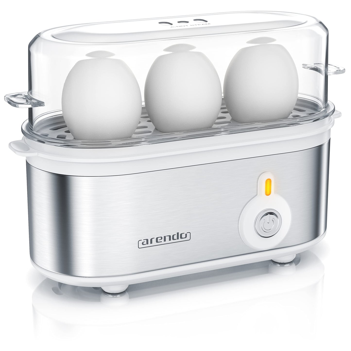 Eierkocher für 3 Eier, Weiss