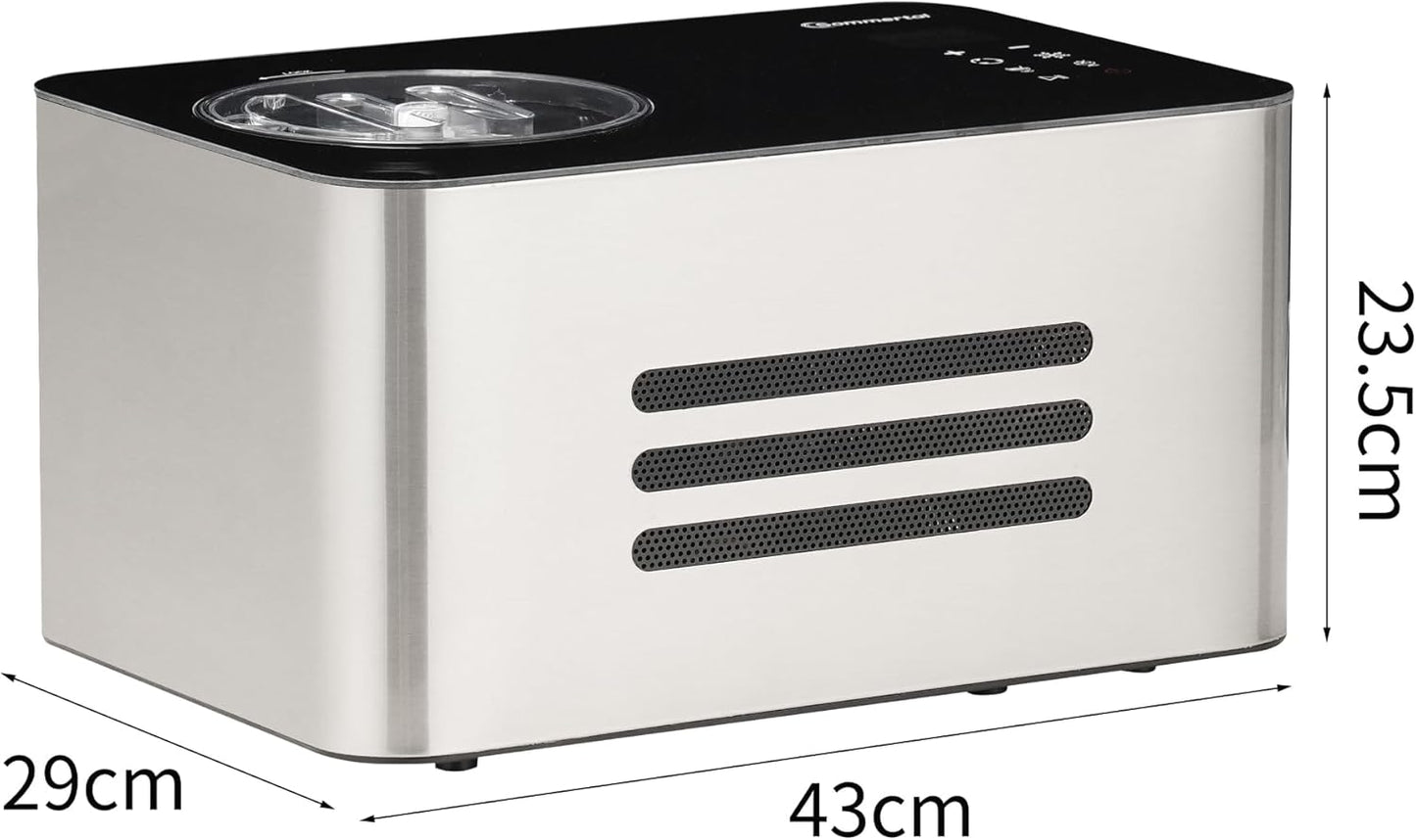 Eiscreme Maschine ICE1500 mit Kompressor