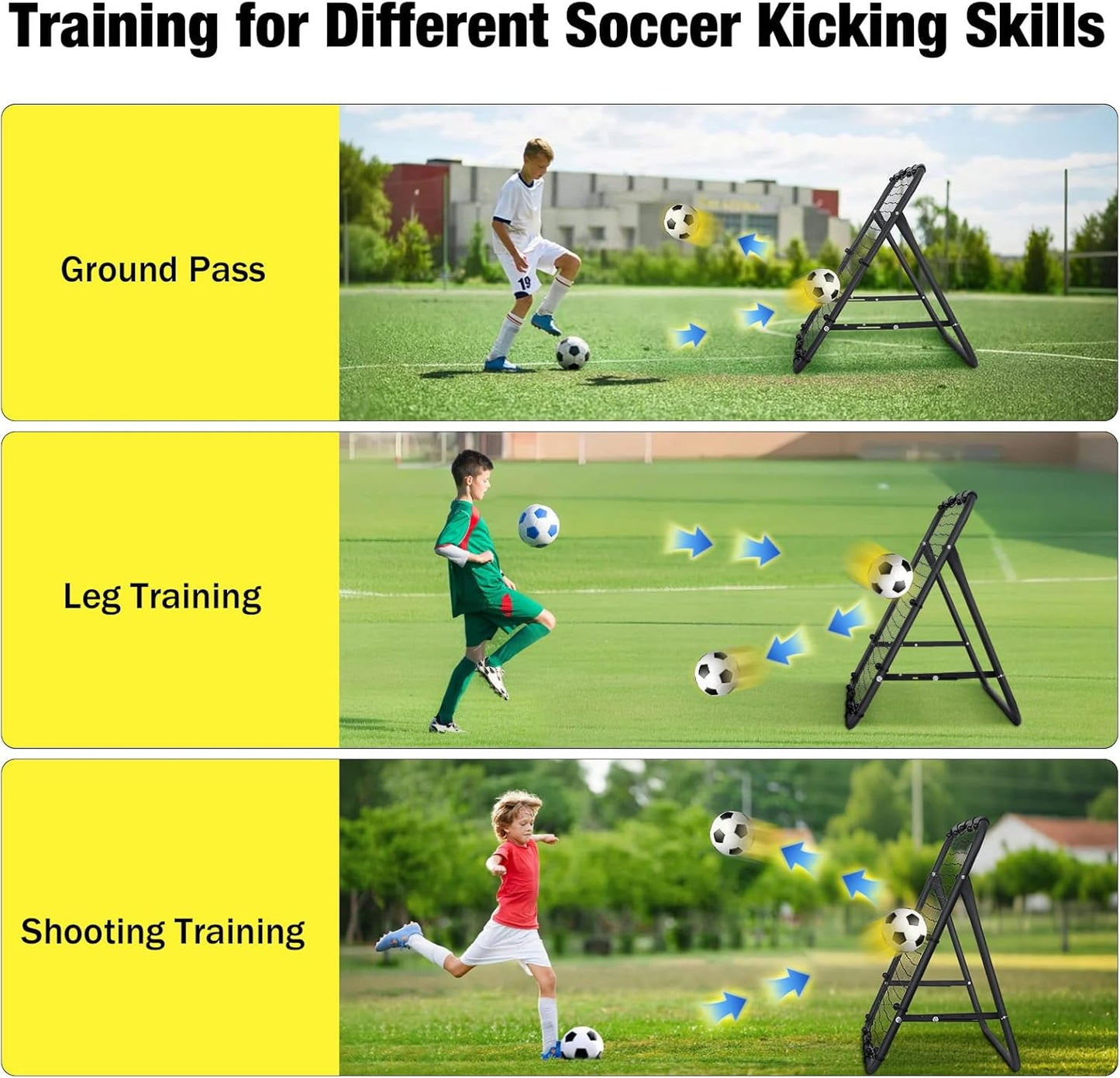 Fussball-Rebounder Netz 100 x 100 cm