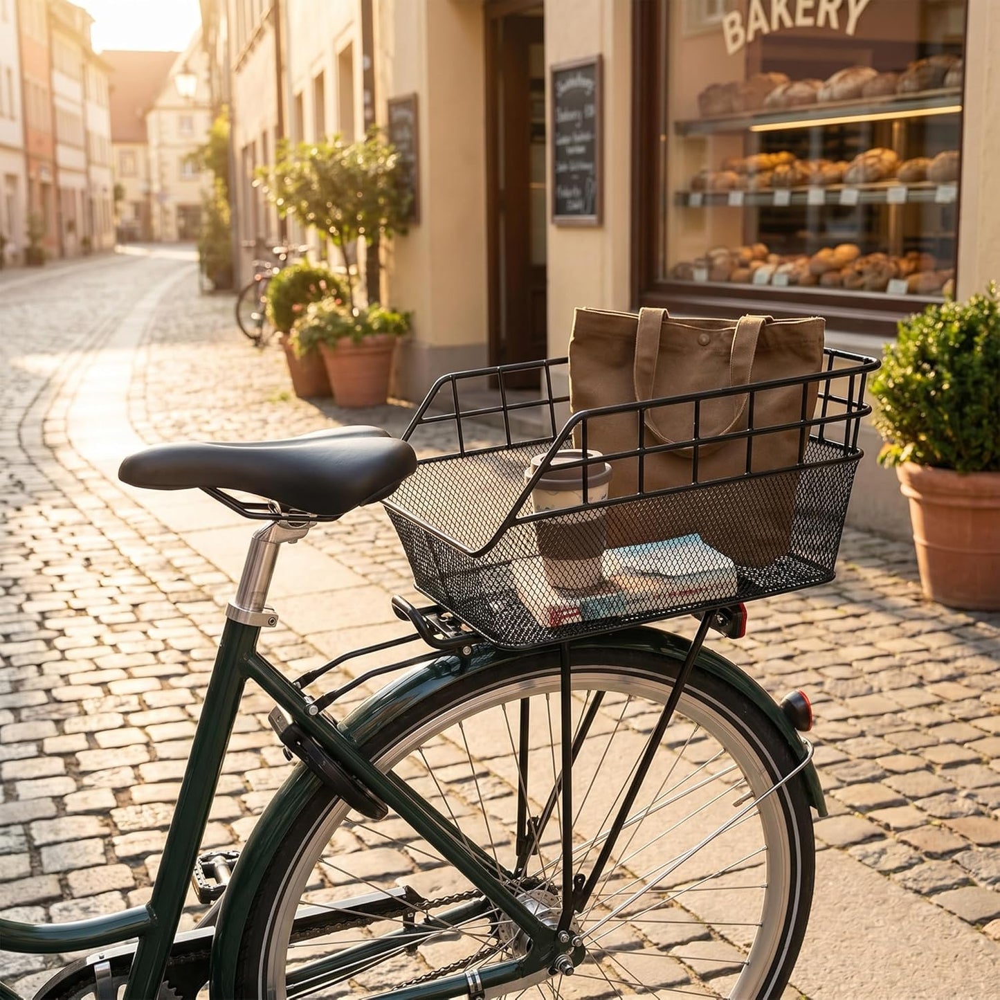 XXL-Velokorb für Gepäckträger
