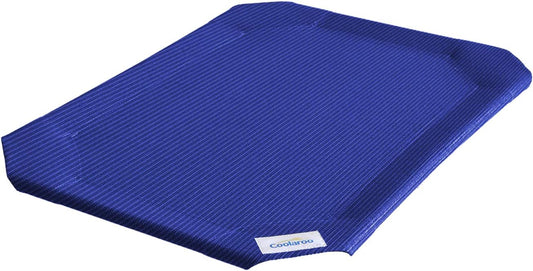 Ersatzbezug für erhöhtes Haustierbett, Grösse M, L 107 x B 65 x H 1 cm Blau (Aquatic Blue)