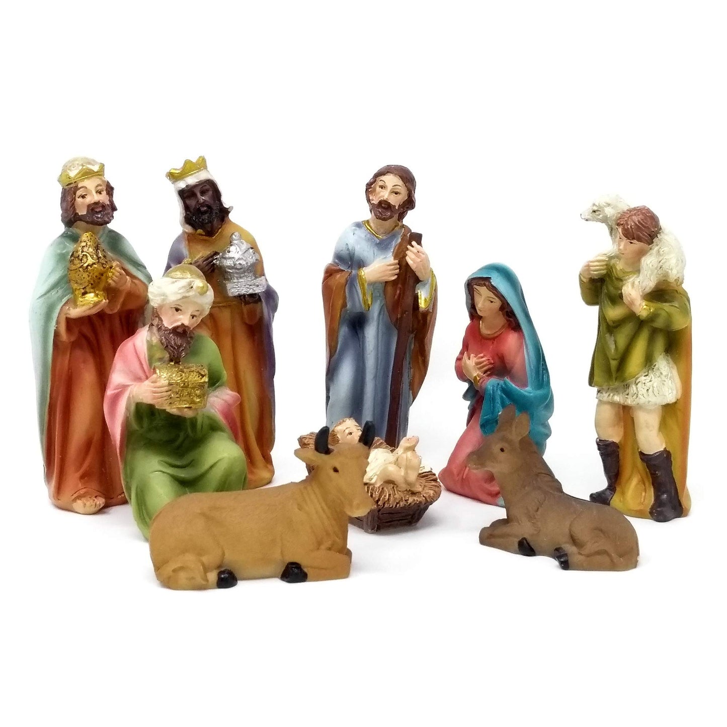 9-teiliges Krippenfiguren Set