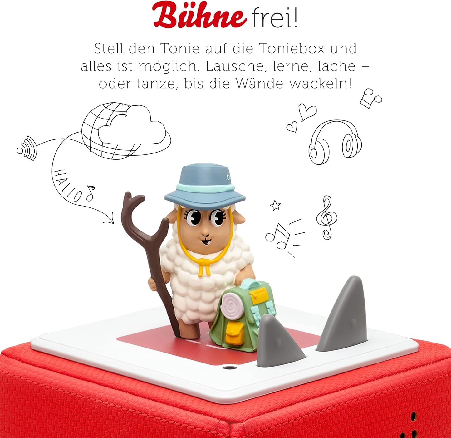 Hörfigur für Toniebox "Rund um die Welt"