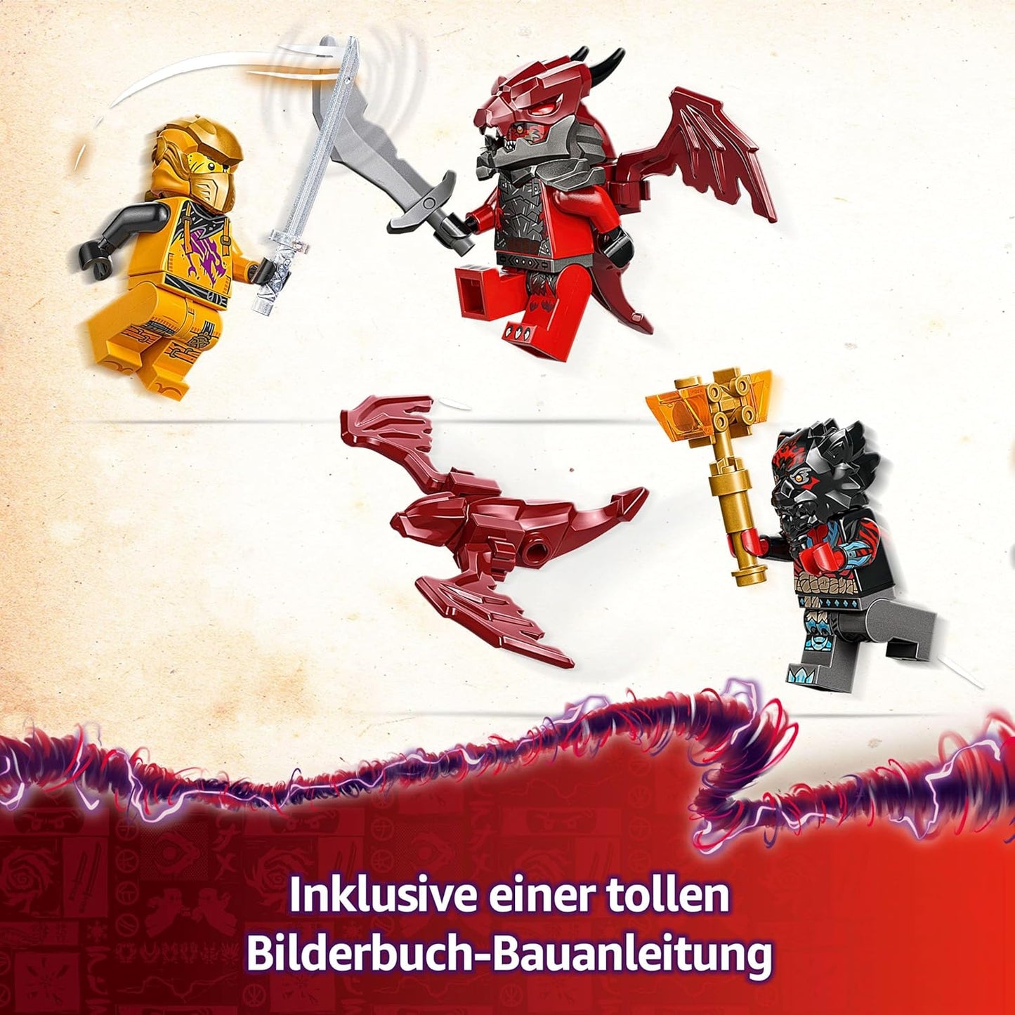 NINJAGO - Ras und Arins Super-Sturmflieger (71833)