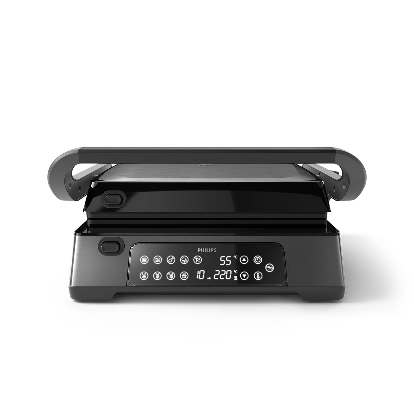 Kontaktgrill HD6307/70, Kontaktgrill Digitale Temperaturkontrolle + Thermometer