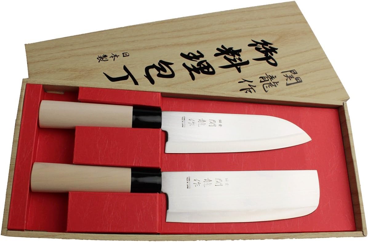 Santoku + Nakiri SR600