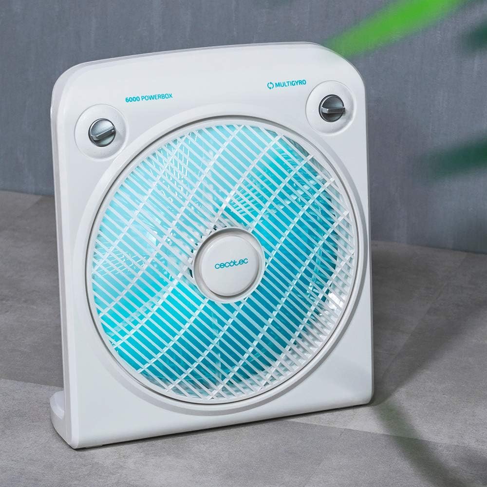 Ventilator EnergySilence 6000 PowerBox, Quadrat|Weiss