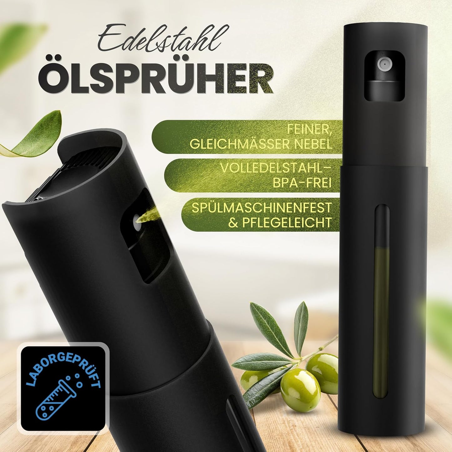 Ölsprüher, Noir Steel - Uv