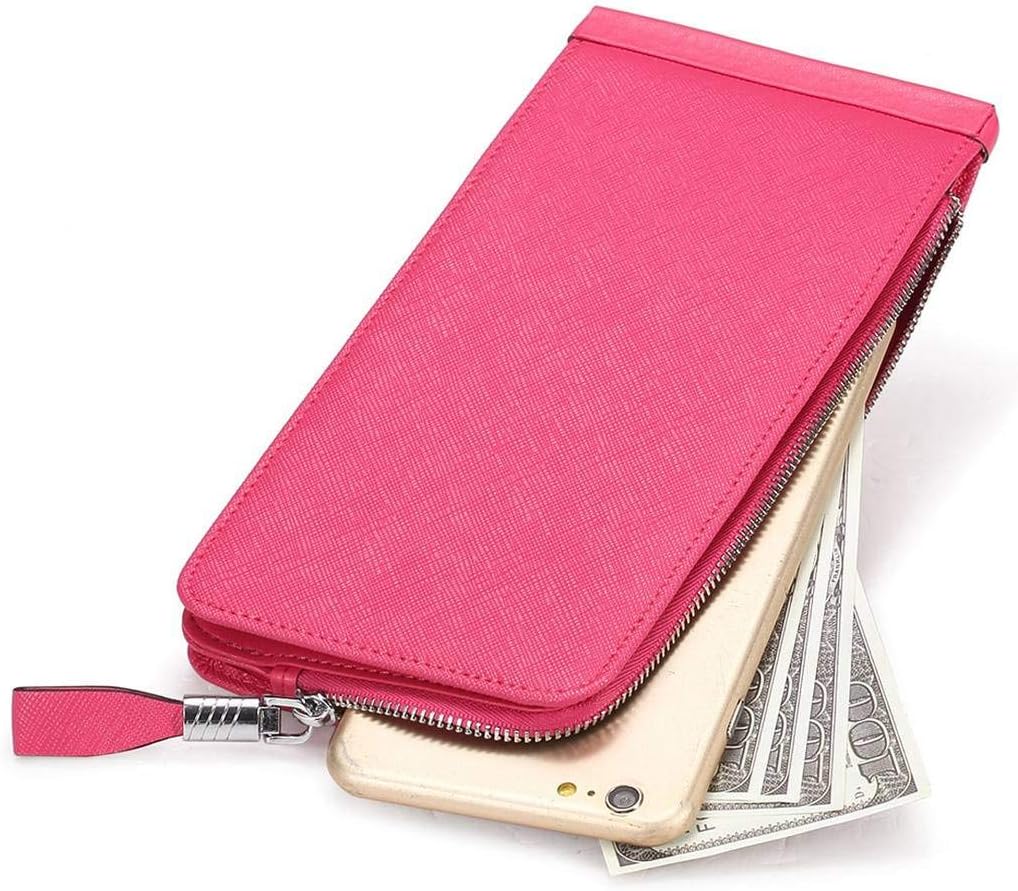 Kreditkartenetui mit RFID-Blocker, Pink