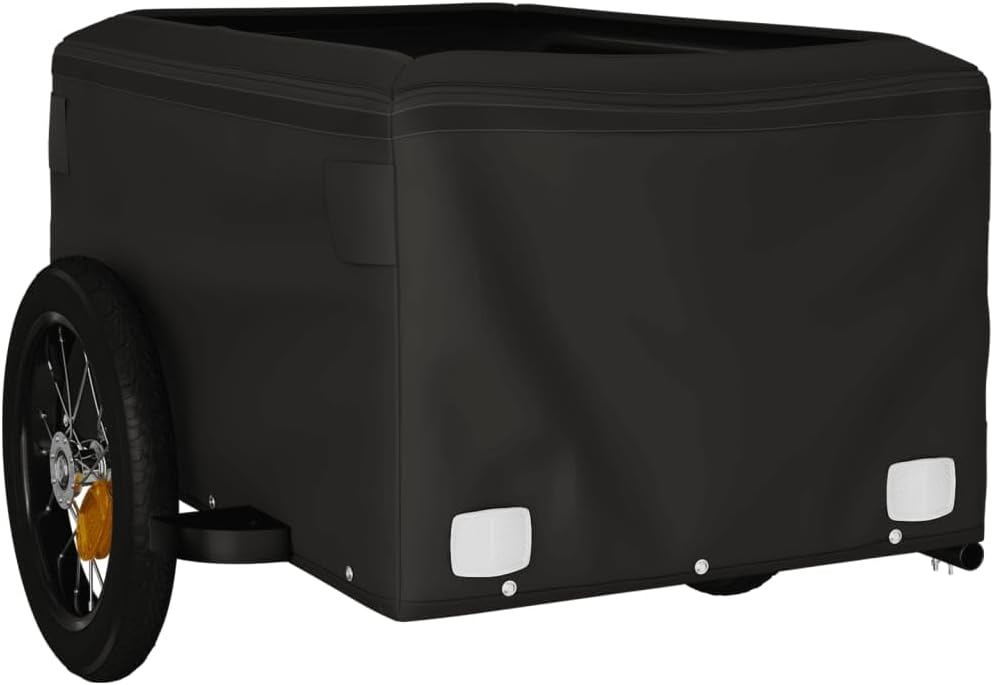 Lastenanhänger Velo, Grau 120 x 54 x 44 cm