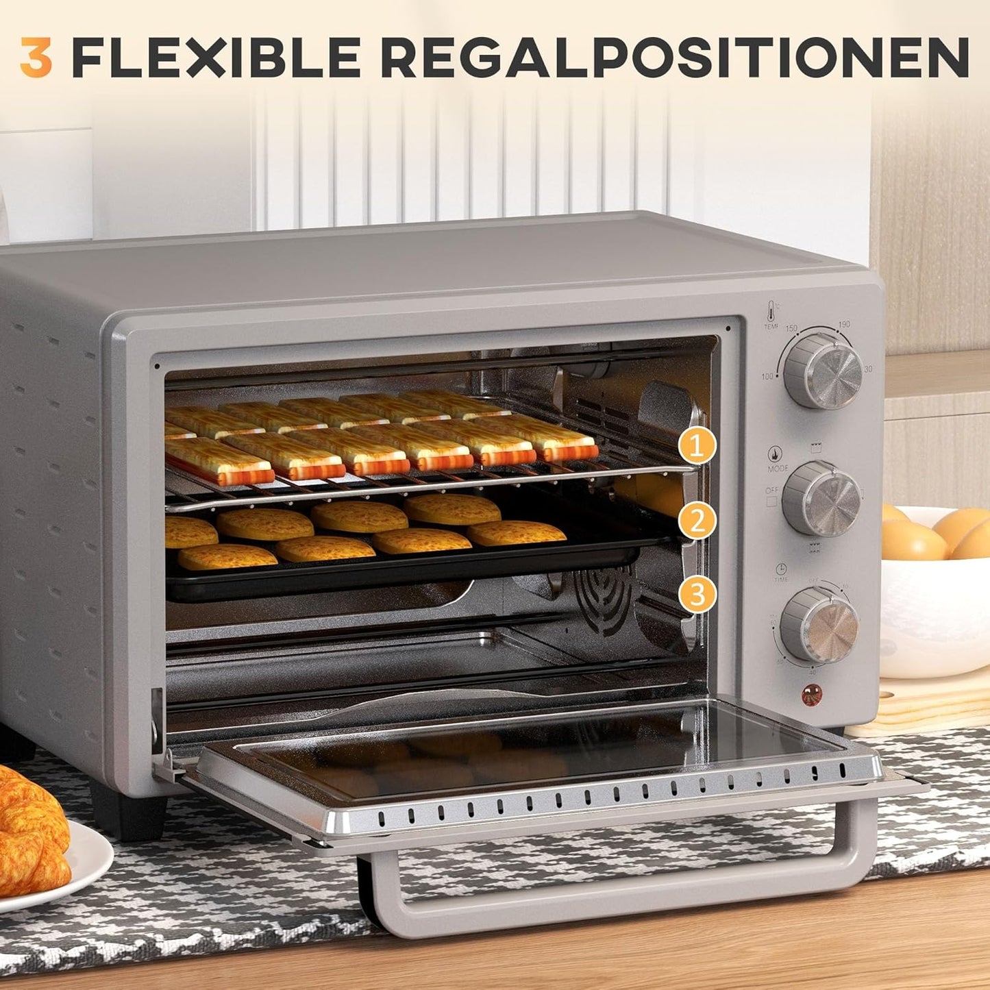 Minibackofen, Silber
