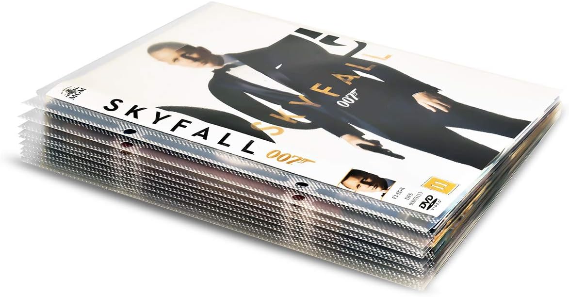 DVD Hüllen (100 Stück), 162 x 188 mm