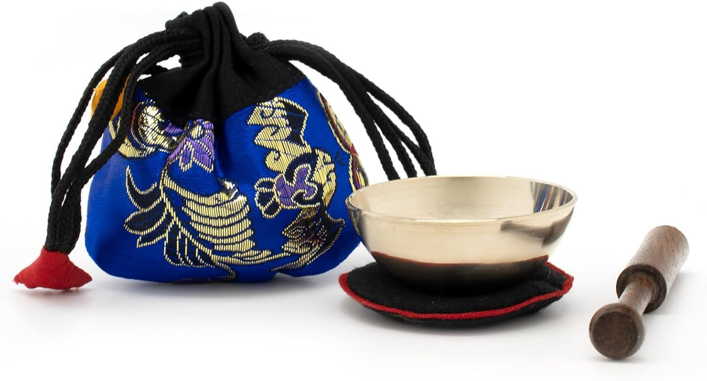 Mini-Klangschalen-Set, Blau