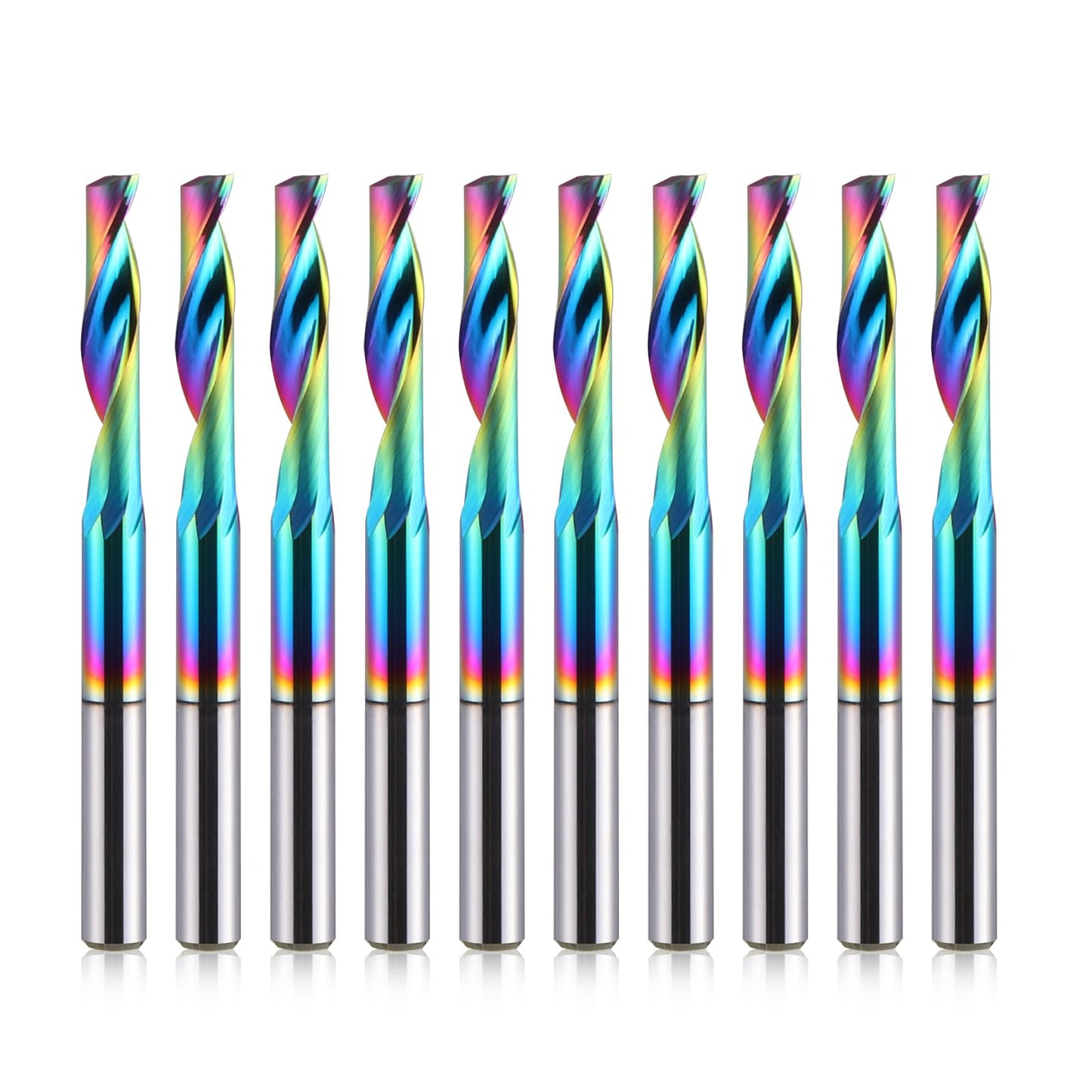 CNC-Fräser-Set für Aluminium, 10er Pack, 3.175x3.175x15mm
