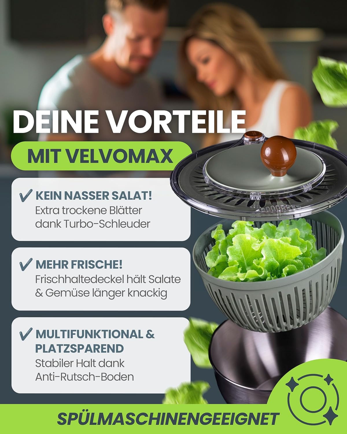 Salatschleuder & Gemüseschneider