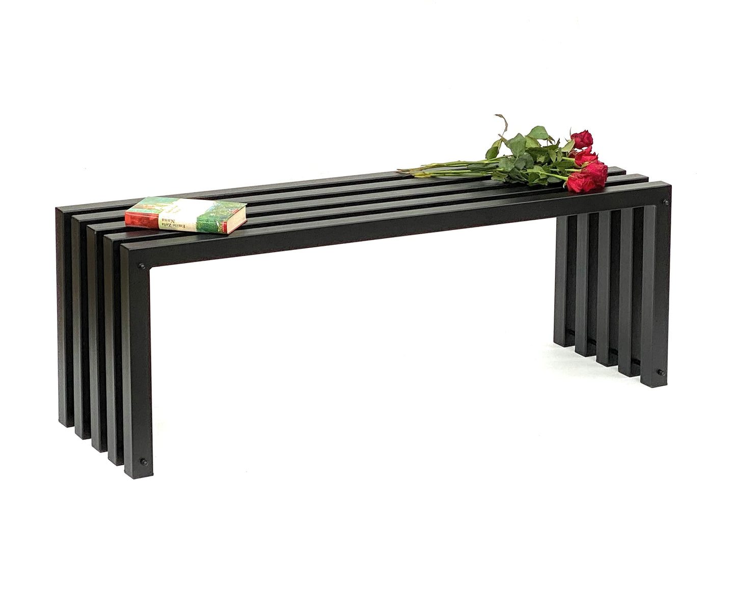 Gartenbank Lamellenbank, Breite 117 cm