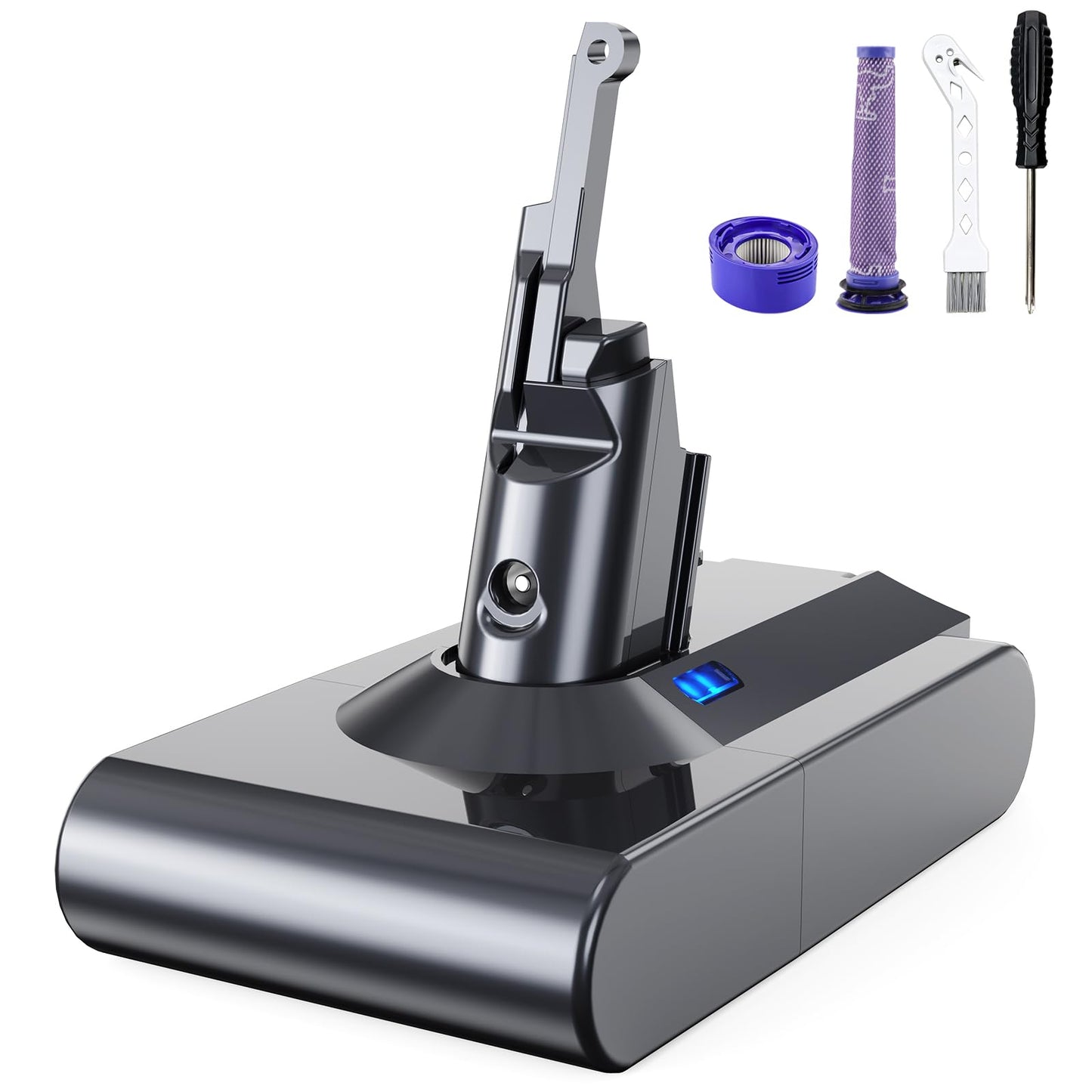 Ersatzakku 8000mAh für Dyson V8 Staubsauger, V8-8000