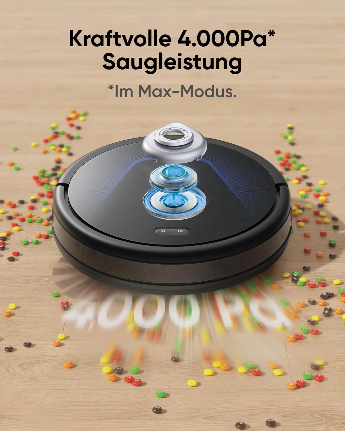 Saugroboter mit 4000Pa Saugkraft, eufy G50