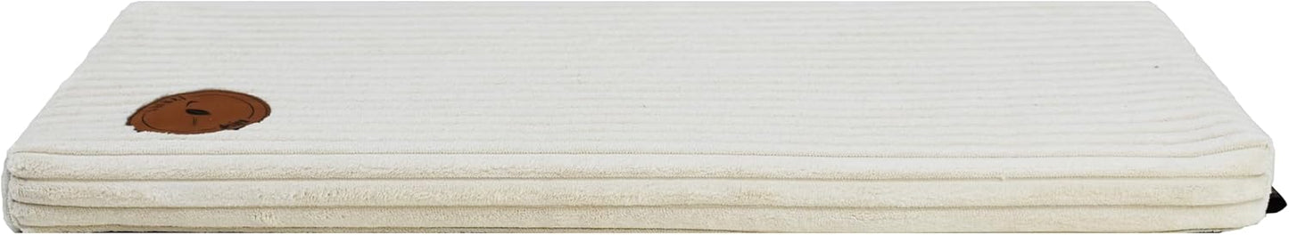 Katzen Fensterliege mit rutschfester Rückseite, Creme 50 x 20 x 3 cm