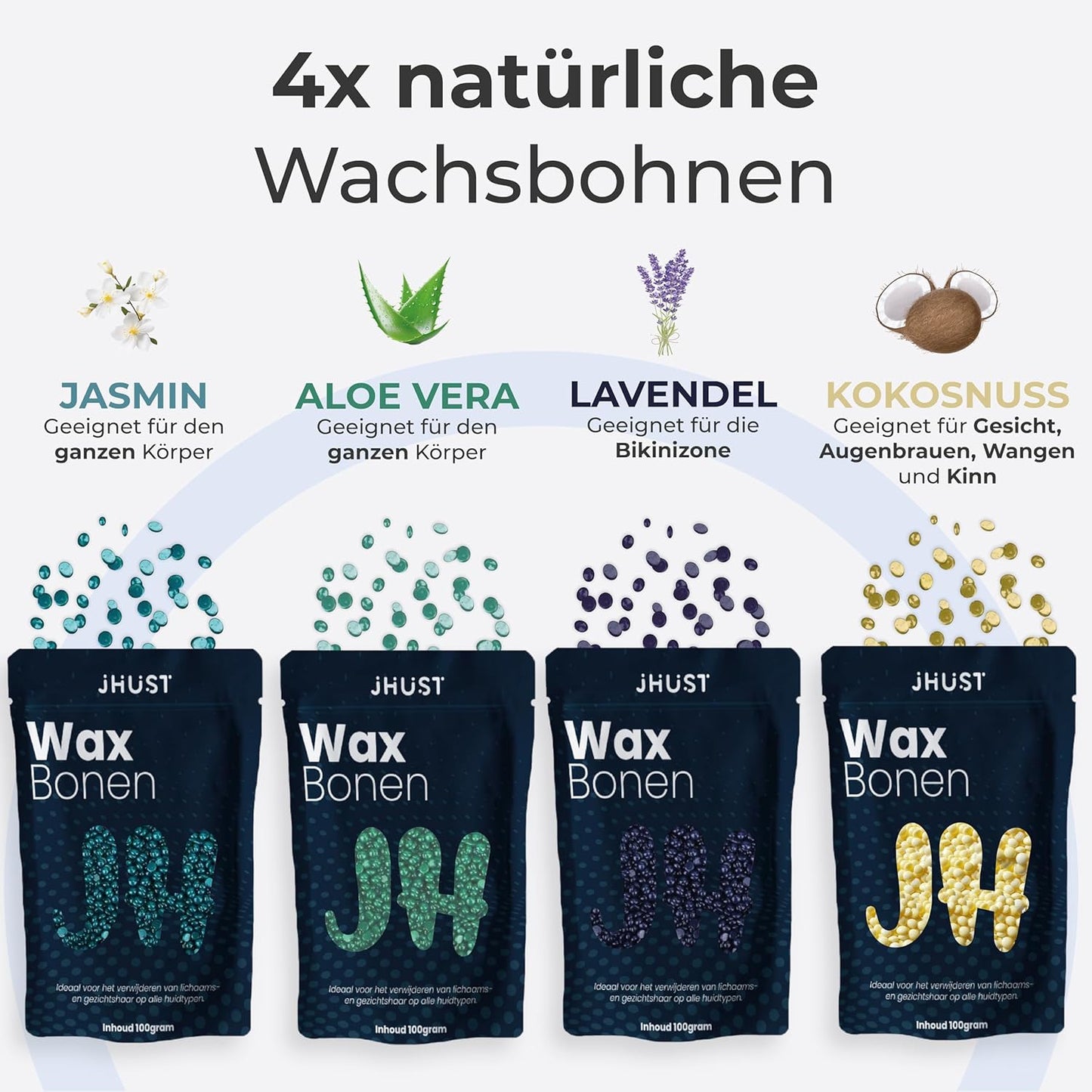 Wachswärmer-Set mit Wachsperlen & Zubehör