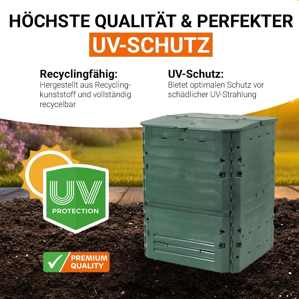 Thermo-King Gartenkomposter, 600 L