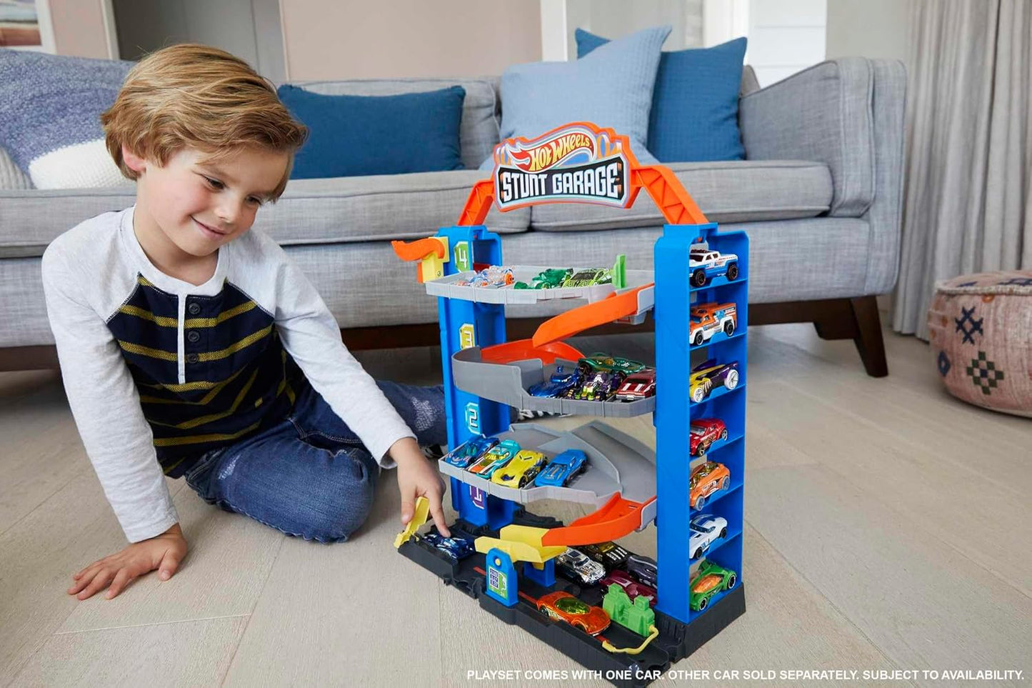 City Stunt - Garagen-Spielset