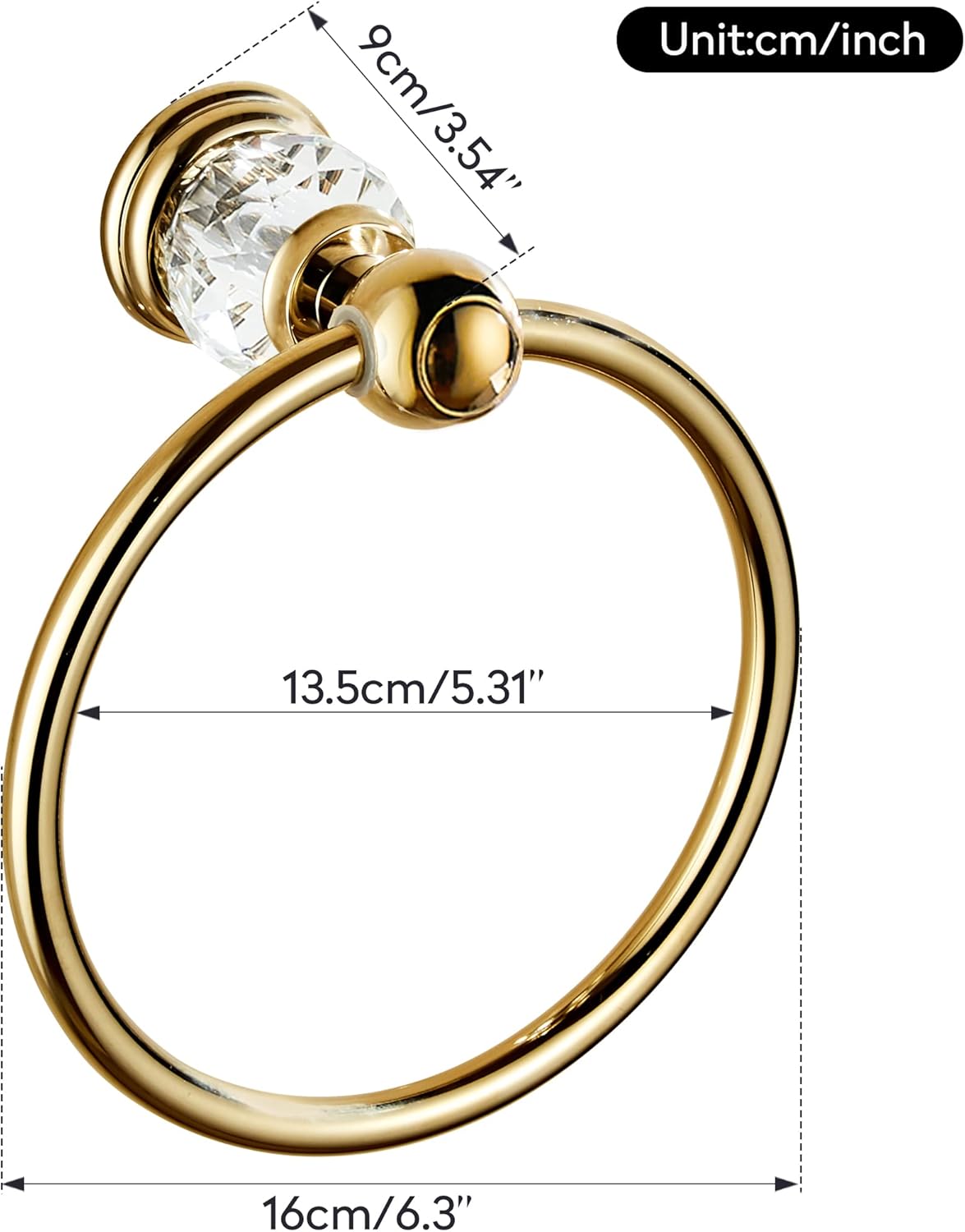 Handtuchring, Gold