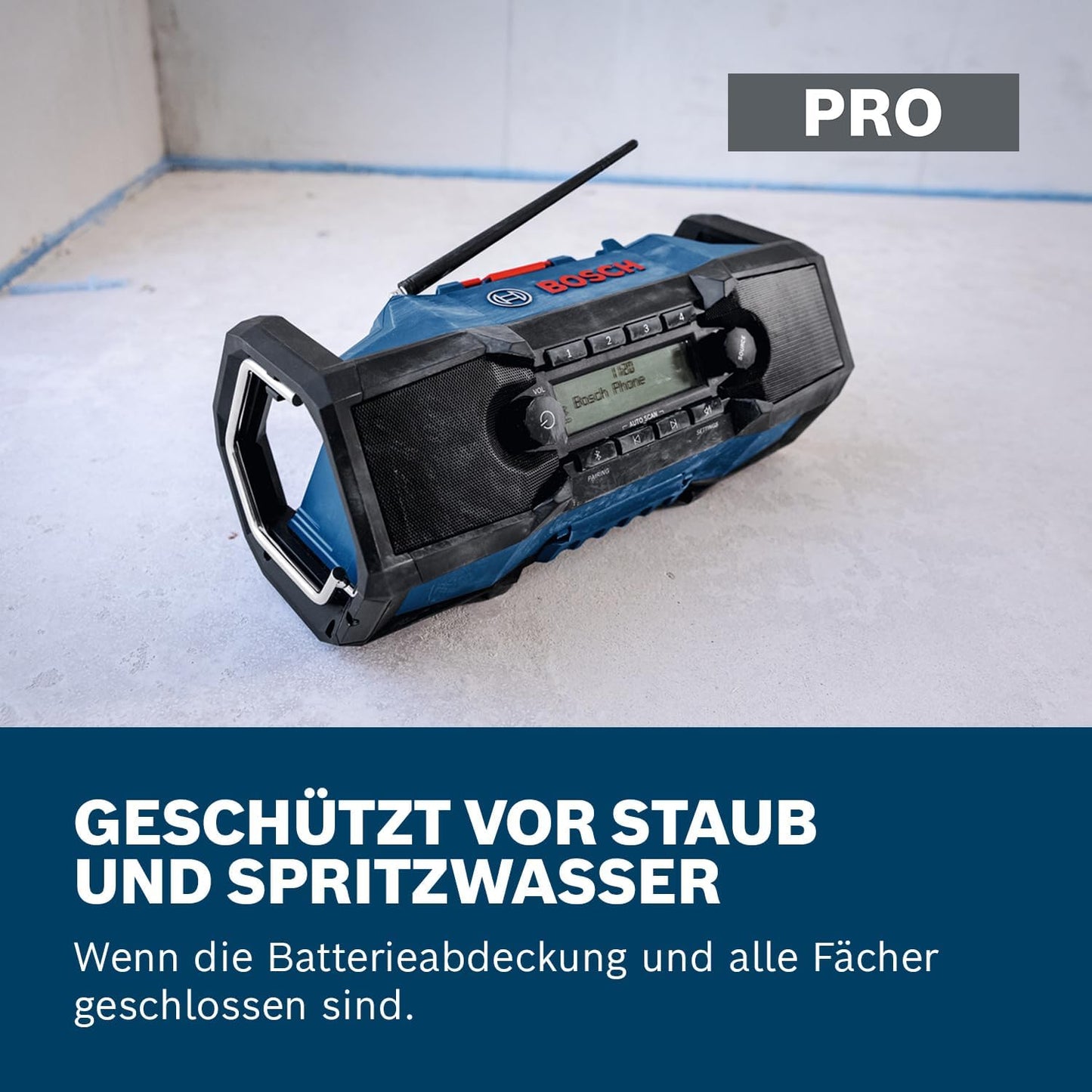 Akku-Radio GPB18V-3SC für PRO 18V System