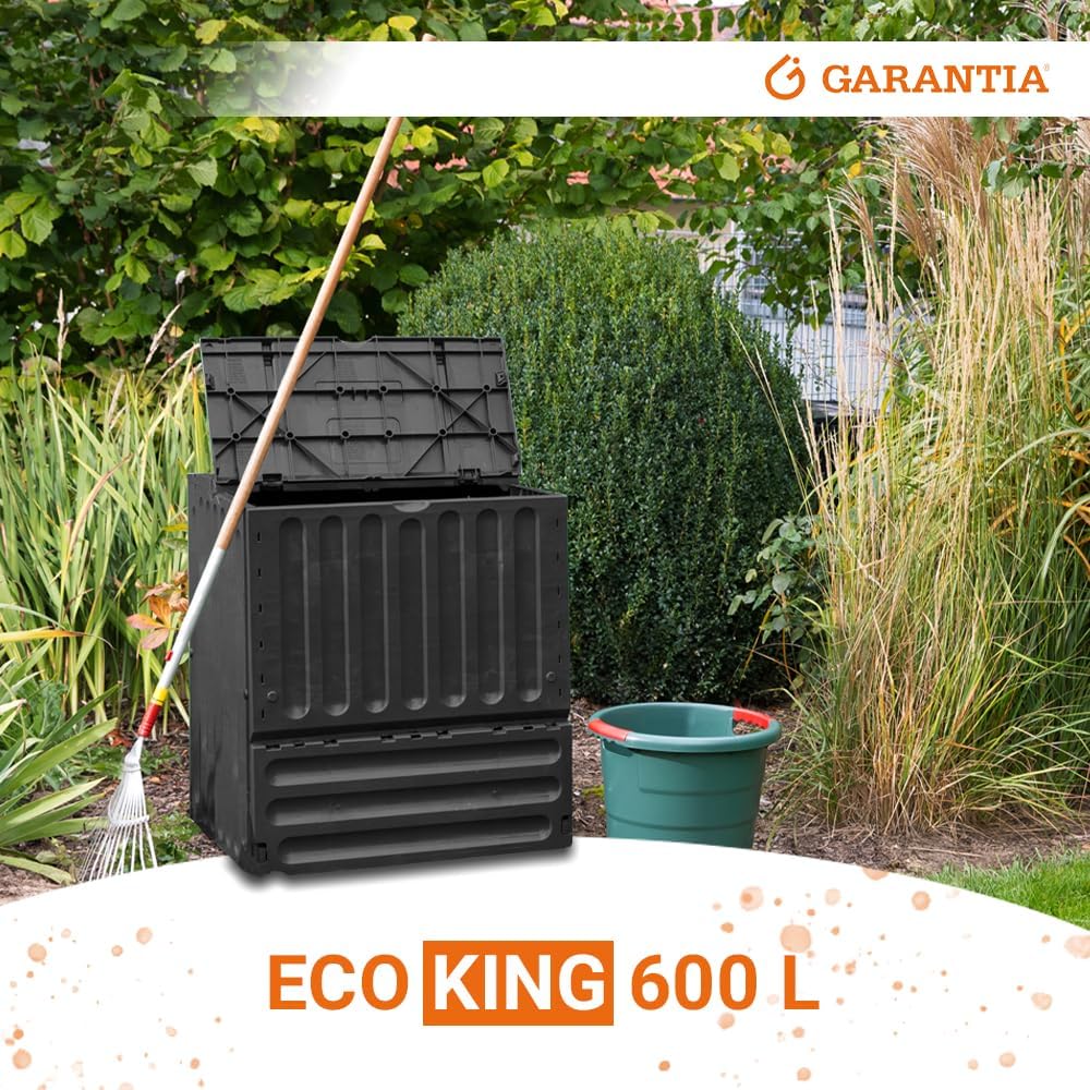 Eco-King Komposter, 600 L, Schwarz