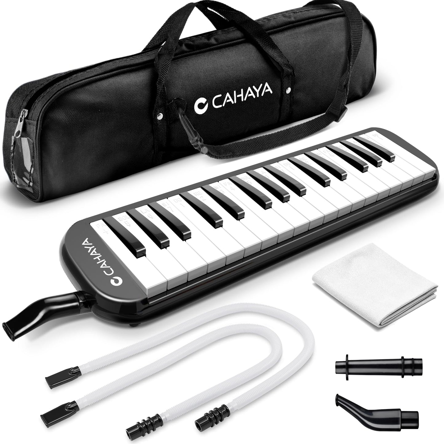 32 Tasten Melodica für Kinder, Schwarz