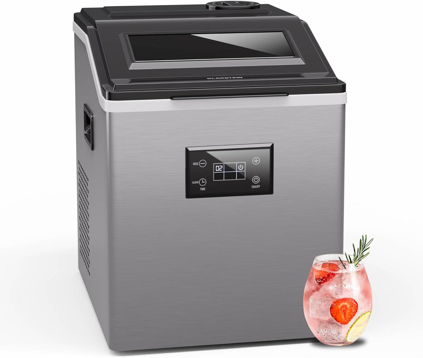 Eiswürfelmaschine FrostMaster (40 kg/Tag), Edelstahl