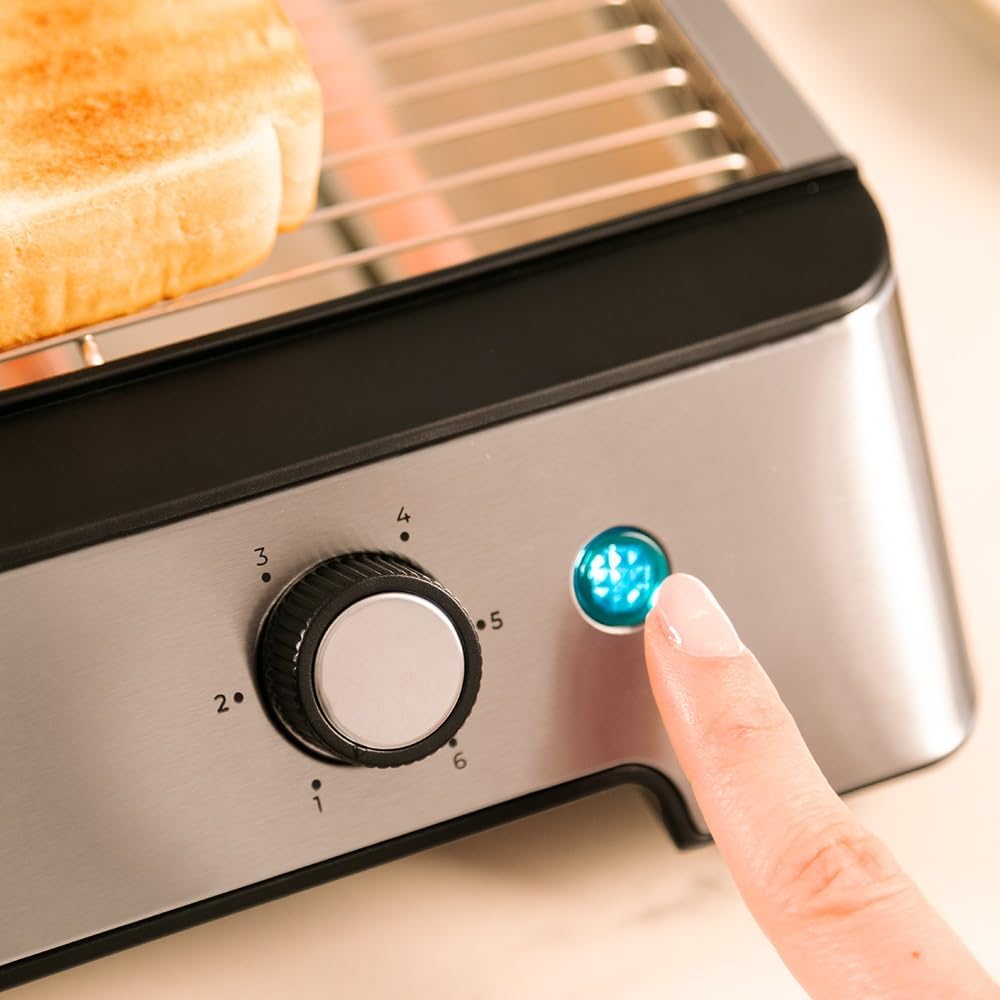 Flachtoaster, Inox | 1000w