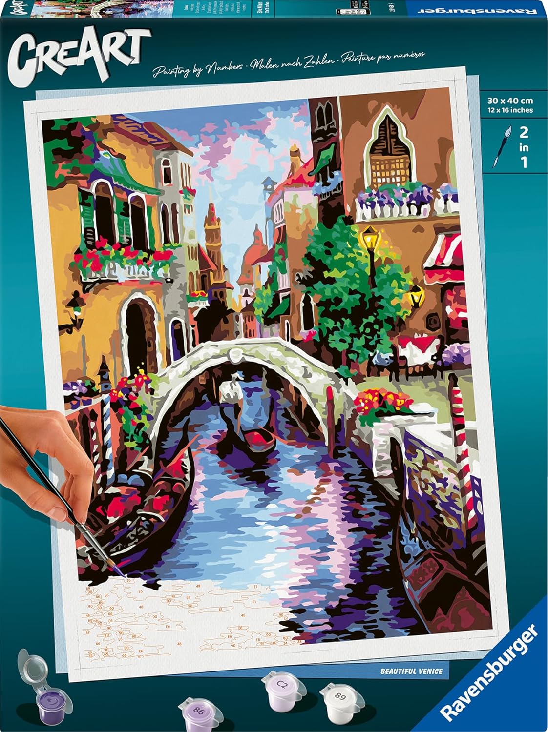 CreArt - Malen nach Zahlen - Beautiful Venice