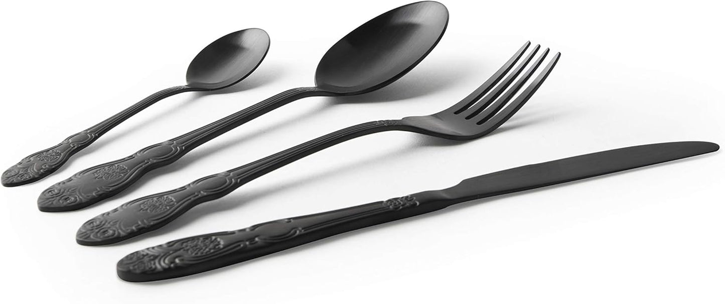 4-teiliges Besteck-Set Baroque