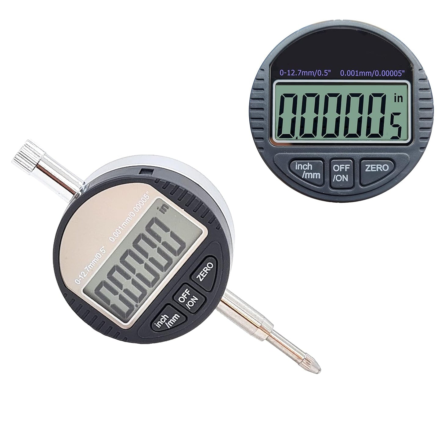Messuhr mit LCD-Display