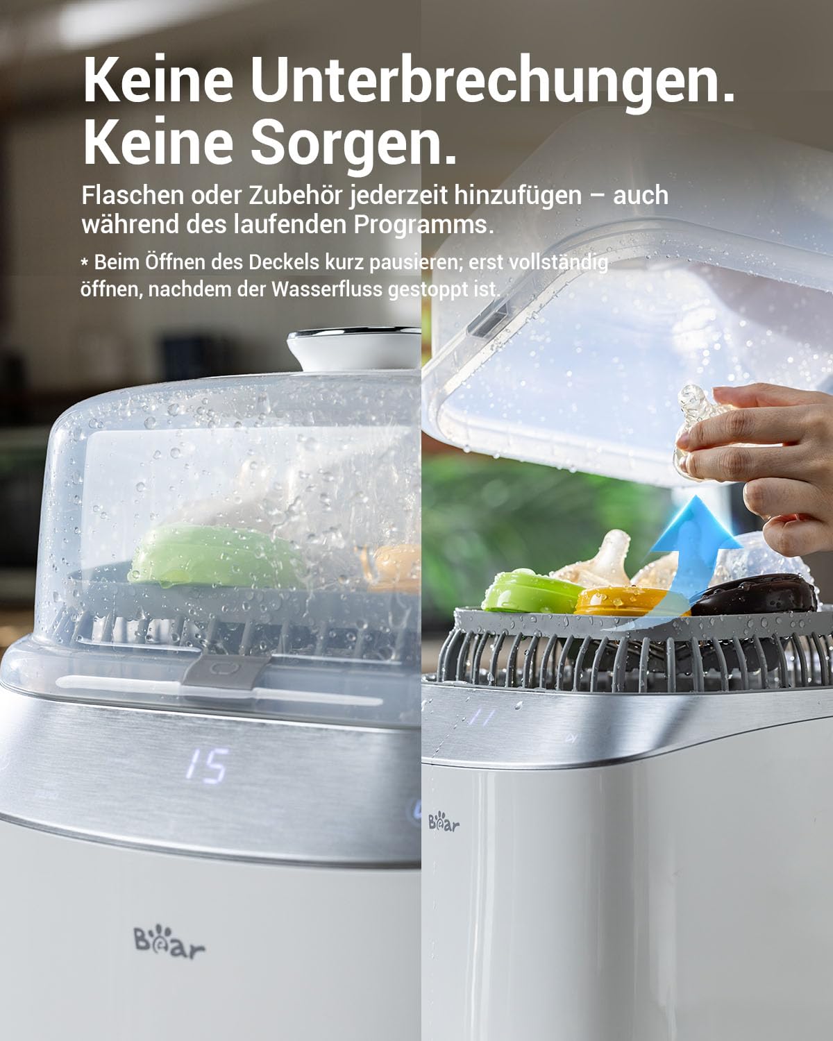 Bottle Washer Pro für Babyflaschen & Milchpumpen-Teile