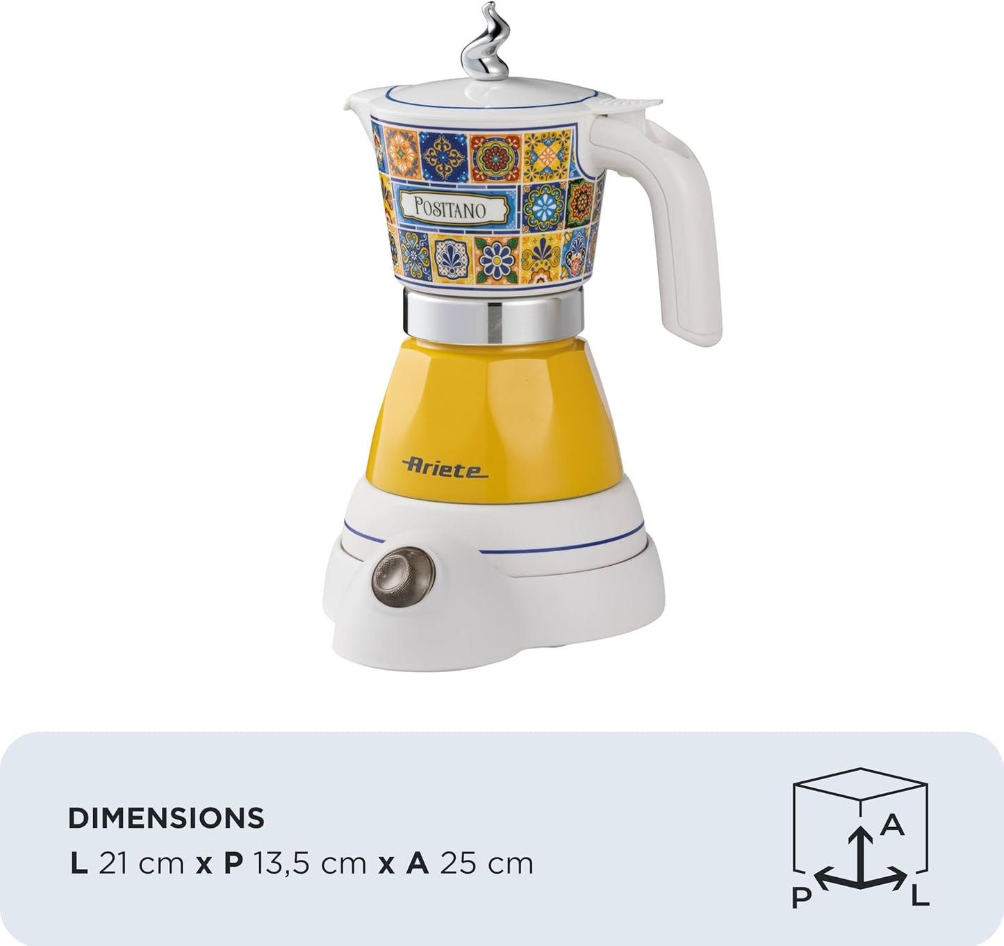 Elektrischer Espressokocher Aroma Positano 400W