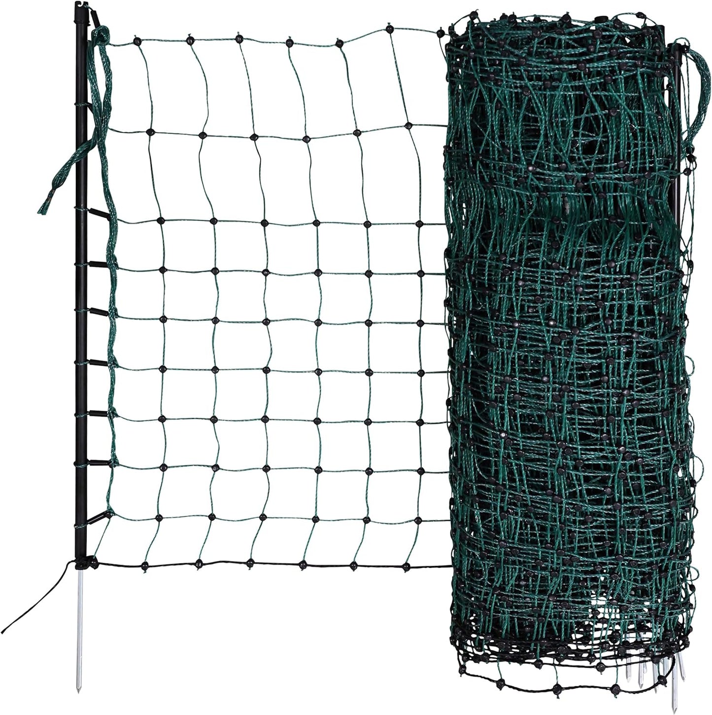 Kleintierzaun, Unisex, Kaninchen Netting einzelne Zinke 65cm - 12M Grün - Grün