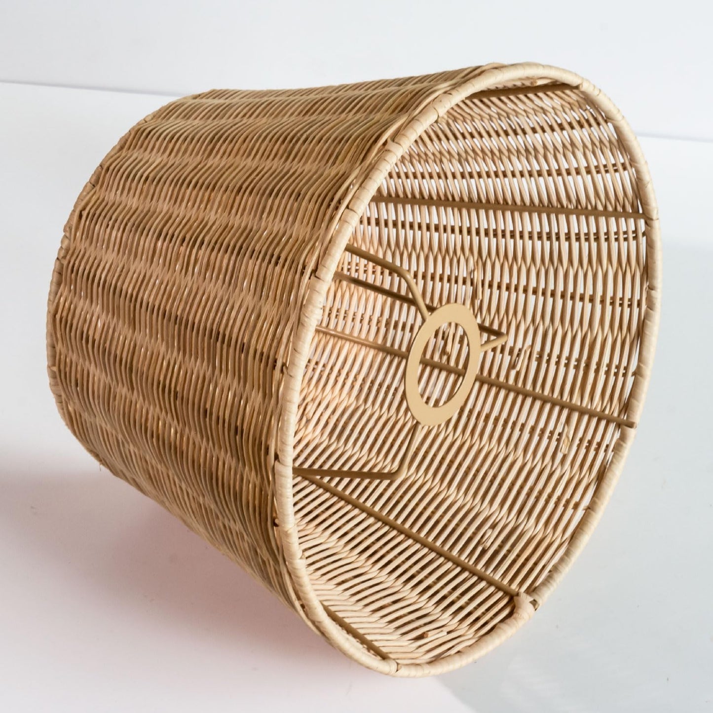 Rattan Lampenschirm, Konisch, Naturfarben-rattan 1
